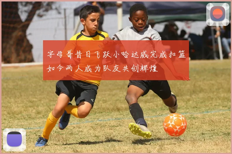 字母哥昔日飞跃小哈达威完成扣篮如今两人成为队友共创辉煌